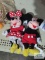 Minnie and Mickey Mouse stuffies
