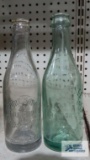Cenesee Bottling Works bottle and Pure Soda Bottling Works Company bottle