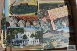 Lot of antique and vintage postcards