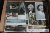 Lot of antique presidential postcards and souvenir postcards