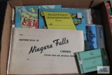 Niagara Falls souvenir, Niagara Falls lithograph photos, Canada souvenir folder of Campbellton,