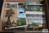 Lot of antique postcards