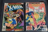 1970's X-Men comic books