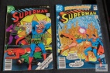 Superman comic books, late 1970s