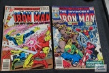 (2) The Invincible Iron Man comic books, 1978