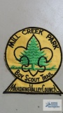 Mill Creek Park, Boy Scout Trail, Mahoning Valley Council patch