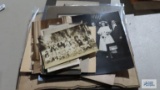 Lot of antique group photographs