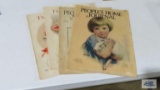 Antique People's Home Journal and Farmers Wife magazines