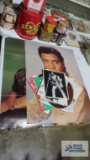 Elvis memorabilia including posters, magazine, photograph