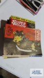 Vintage super stock and drag Illustrated magazines and speed mechanics magazines