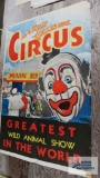 Al...G. Kelly and Miller Brothers Circus advertising sign