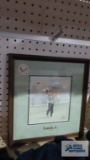 P. Buckley Moss golfing boy painting 420/1,000, signed