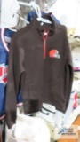 Cleveland Browns pullover, size medium, new with tags