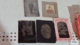 Lot of tintype photographs