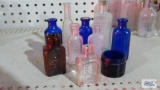 Lot of medium and small sized antique bottles