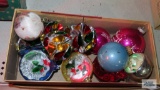 Lot of vintage Christmas ornaments