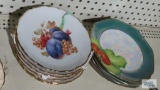 Lot of assorted plates