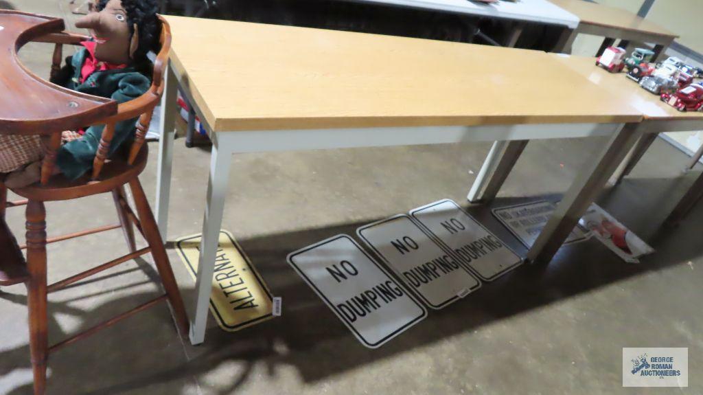 5 ft formica top work table Proxibid