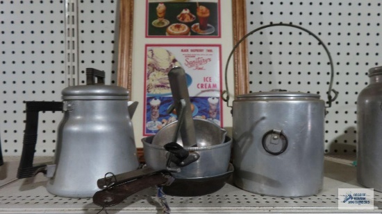 Aluminum kettle and pans