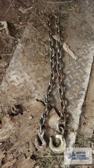 small lifting chain with hooks