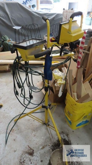 portable work lights with extension cord
