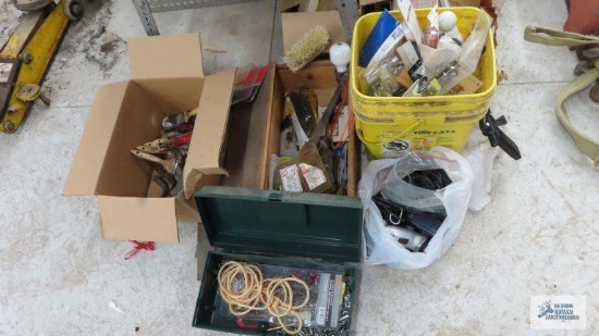 lot of hardware, tools and etc