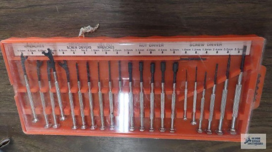 miniature screwdriver set