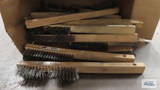Lot of wire brushes