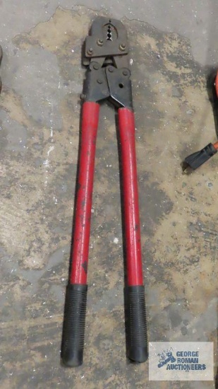 Pair of heavy duty crimpers