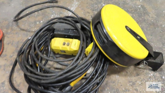 Rayco cord reel, heavy duty extension cord power strip and etc