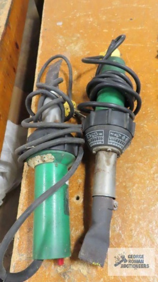 Pair of Leister hot air blowers