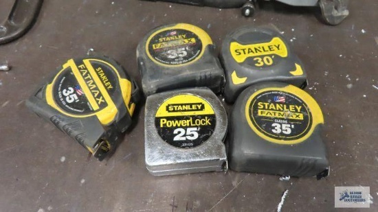 Stanley tape measures