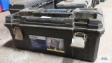Kobalt plastic tool box with hardware