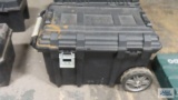 Husky roll about toolbox with copper wire, electrical tools and hardware
