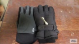 two pairs of gloves