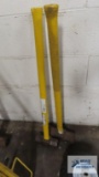 two sledgehammers