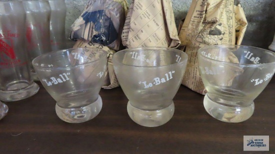 Lo-Ball vintage glasses