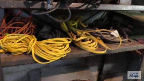 Assorted extension cords