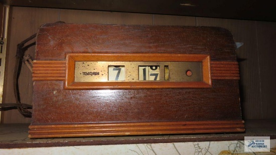 Antique Telechron clock