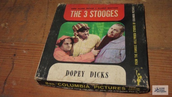 The Three Stooges 8 mm vintage movie