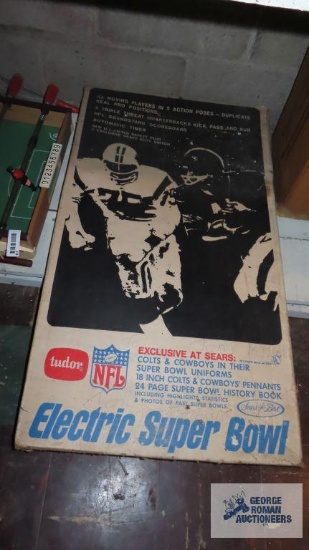 Vintage electric Super Bowl game
