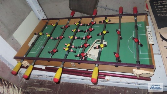 Vintage foosball table