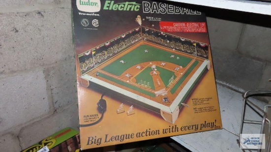 Vintage electric baseball game