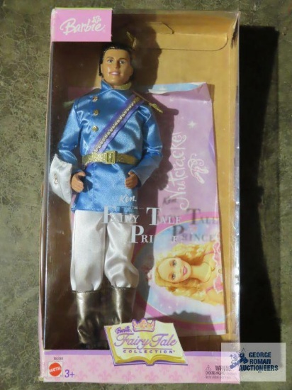 2003 Ken, The Fairy Tale Prince doll with box. box is deformed.