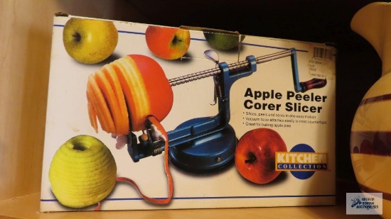 Apple peeler, corer, slicer