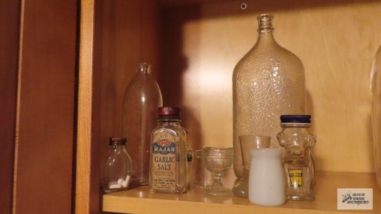 Assorted little bottles