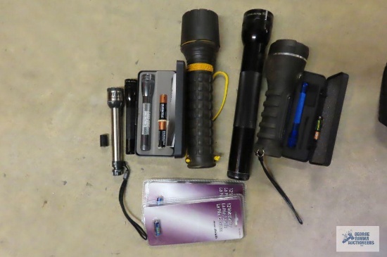 Assorted flashlights