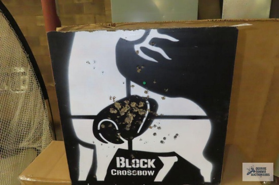 Block crossbow target