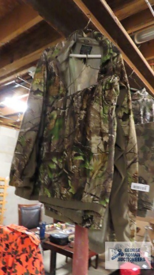 camouflage...hunting suit, size 4X