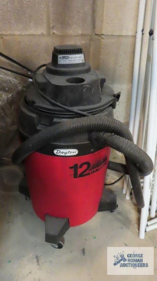 Dayton 12 gallon wet dry vacuum